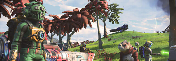 Image de Fond Article 2 (Astronaute, Nature et Créature)